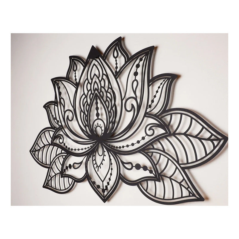 Metal Lotus Wall Art Metal Lotus Wall Art